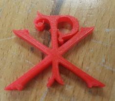 Chi Rho 3D Printer Model