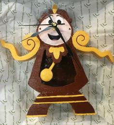 Cogsworth Clock 3D Printer Model