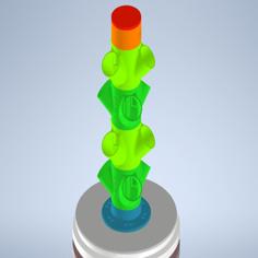 Modular Hydroponics Tower: Ebb & Flow 3D Printer Model