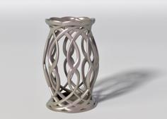 Circular Weave Basket 3D Printer Model