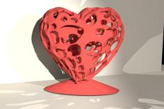 Heart In Heart 3D Printer Model