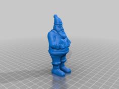 Santa (lawn Ornament Style) 3D Printer Model