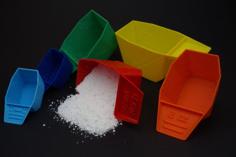 Customizable Measuring Cup/Scoop 3D Printer Model