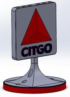 Boston Cigo Sign Pencil Holder 3D Printer Model