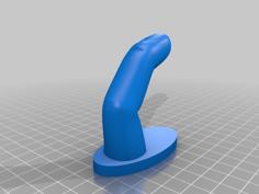 Finger Hook 3D Printer Model