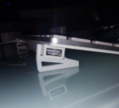 Wired Apple Keyboard Riser 3D Printer Model