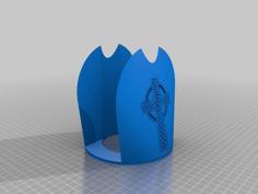 Celtic Cross Napkin Holder 3D Printer Model