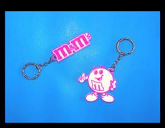 M&M’s 2 Keychains 3D Printer Model