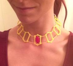 Melisandre’s Ruby Choker, Necklace 3D Printer Model