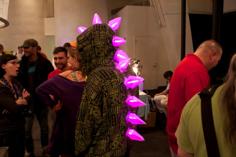 Stegosaurus Dinosaur Costume Spikes – LED Halloween 3D Printer Model