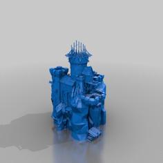 Stronghold – 28mm Scale – Revisit Remeshed 3D Printer Model