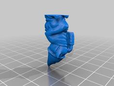 Pooping Gnome 3D Printer Model