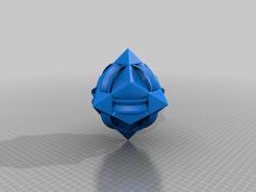 Geometric Form 3D Printer Model