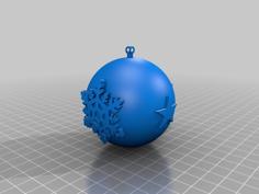 Christmas Tree Ball 3D Printer Model