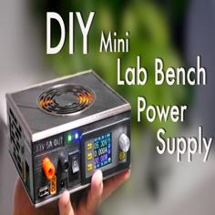 DIY Mini Variable Lab Bench Power Supply 3D Printer Model