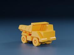 Print-In-Place Dump Truck 3D Printer Model