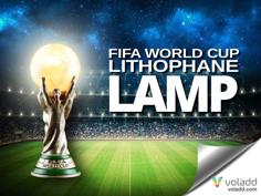 FIFA World Cup Lithophane Lamp 3D Printer Model