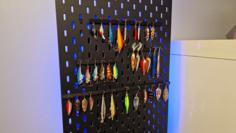 Skadis Fish Lure Organizer 3D Printer Model