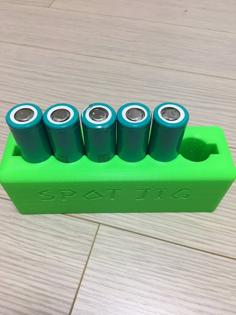 18650 Battery Spot Jig 3D Printer Model