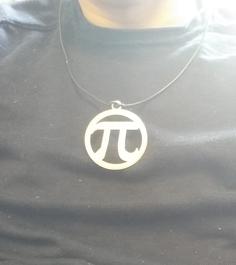 Pi Pendant 3D Printer Model