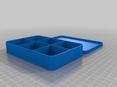 Simple Fully Customizable Box. 3D Printer Model