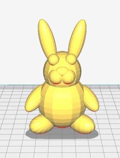 Chubby Bunny 3D Printer Model