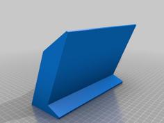 Paper Airplane Calendar Holder 3D Printer Model