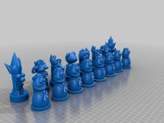 Muppet Chess 3D Printer Model