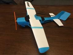 Cessna 206 Celling Tethered Airplane 3D Printer Model