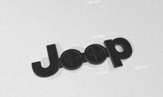 Jeep Emblem Replacement Dead-pool Edition 3D Printer Model