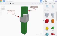 Plastic Bottle Cutter 3D Printer Model