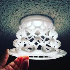 Basket Bell Lamp 3D Printer Model