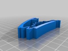 Fixed Bar Hairclip 3D Printer Model