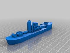 Armed Trawler Remix 3D Printer Model