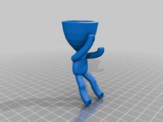 Robert Plant Vase Wall 3D Printer Model