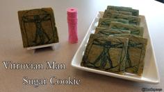 Vitruvian Man Cookie/Clay Roller 3D Printer Model