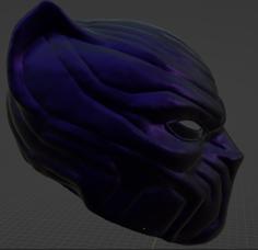 Black Panther Helmet 3D Printer Model