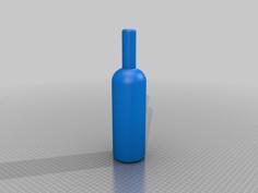 Generic Wine Bottle 3D Printer Model