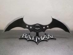 Batarang Stand 3D Printer Model