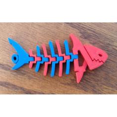 Flexi Shark Remix 3D Printer Model