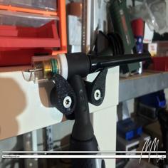 Wall Holder For A TIG Torch (WIG Brenner Wandhalter) 3D Printer Model