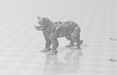 Robo Dog Companion 3D Printer Model