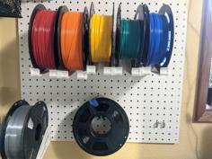 UHook Pegboard Filament Spool Holder 3D Printer Model