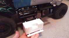 Scale Square Fuel Tank 3D Printer Model