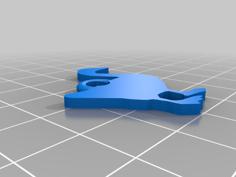 Untitled Goose Game Keychain 3D Printer Model