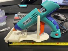 BIG Hot Glue Gun Stand/holder 3D Printer Model