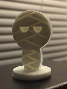 Simple Mini D&D Mummy 3D Printer Model