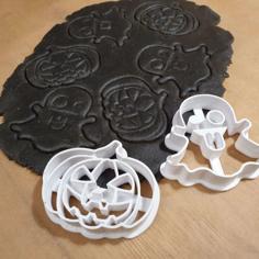 Cookie Cutter – Halloween Pumkin Jack 3D Printer Model