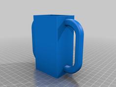 No Spill Drink Holder 3D Printer Model