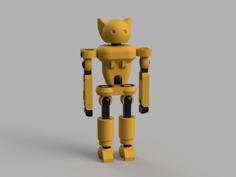 Floppy Boi – Articulated Robot Toy 3D Printer Model